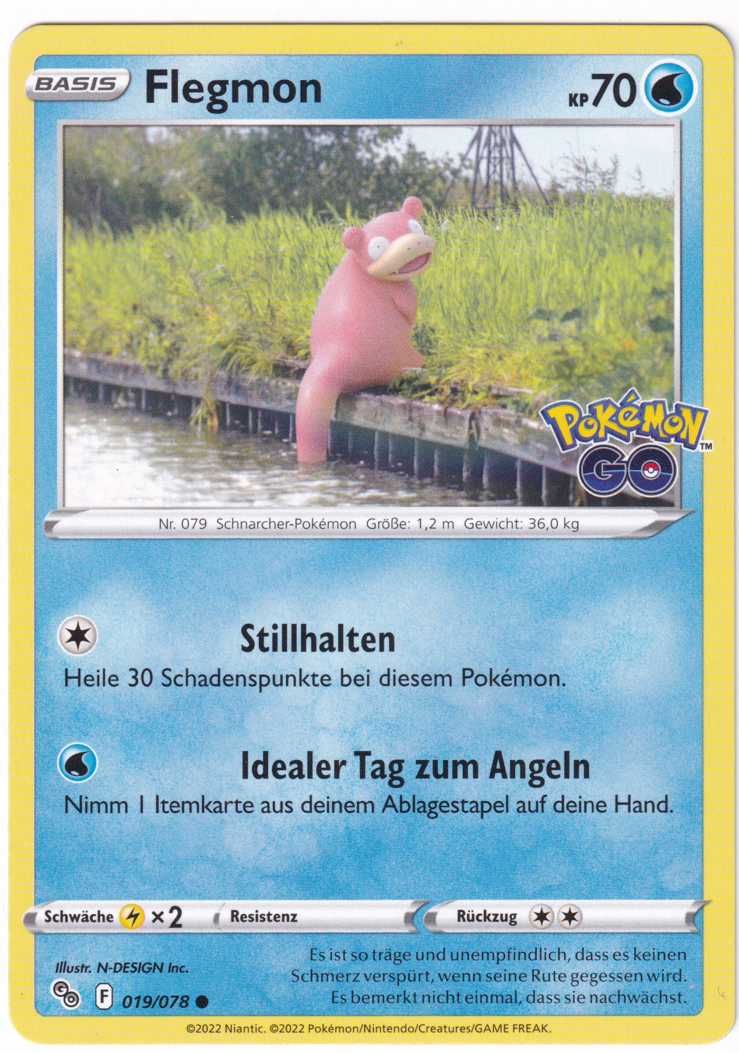 Flegmon 019 /78 Common - Pokemon Go Deutsch