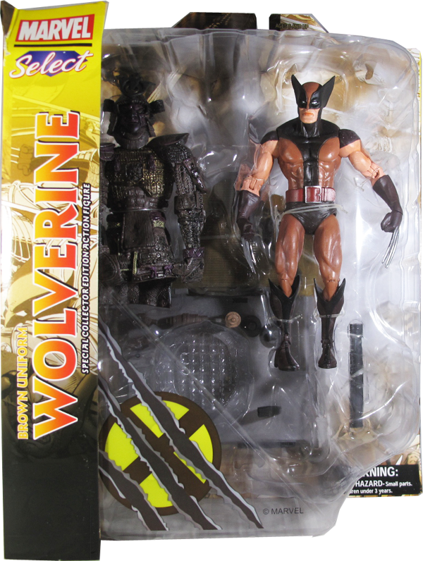 Diamond Select Figure - Marvel - Special Collector Edition - Wolverine Brown Uniform