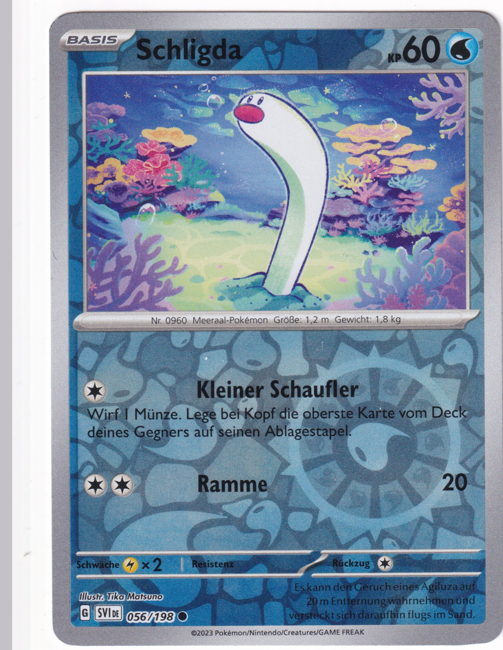 Schligda 056/198 Common Reverse Holo  - Karmesin & Purpur Deutsch