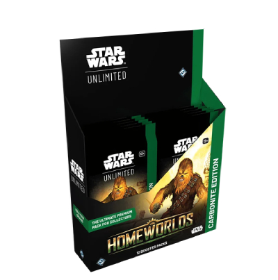 Star Wars: Unlimited - Homeworlds Carbonite Booster Display englisch