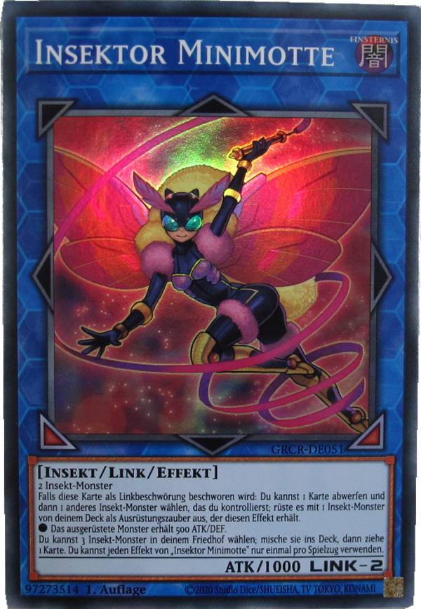 GRCR-DE051 Insektor Minimotte Super Rare deutsch