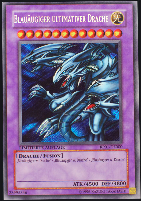 RP01-DE000 Blauäugiger Ultimativer Drache