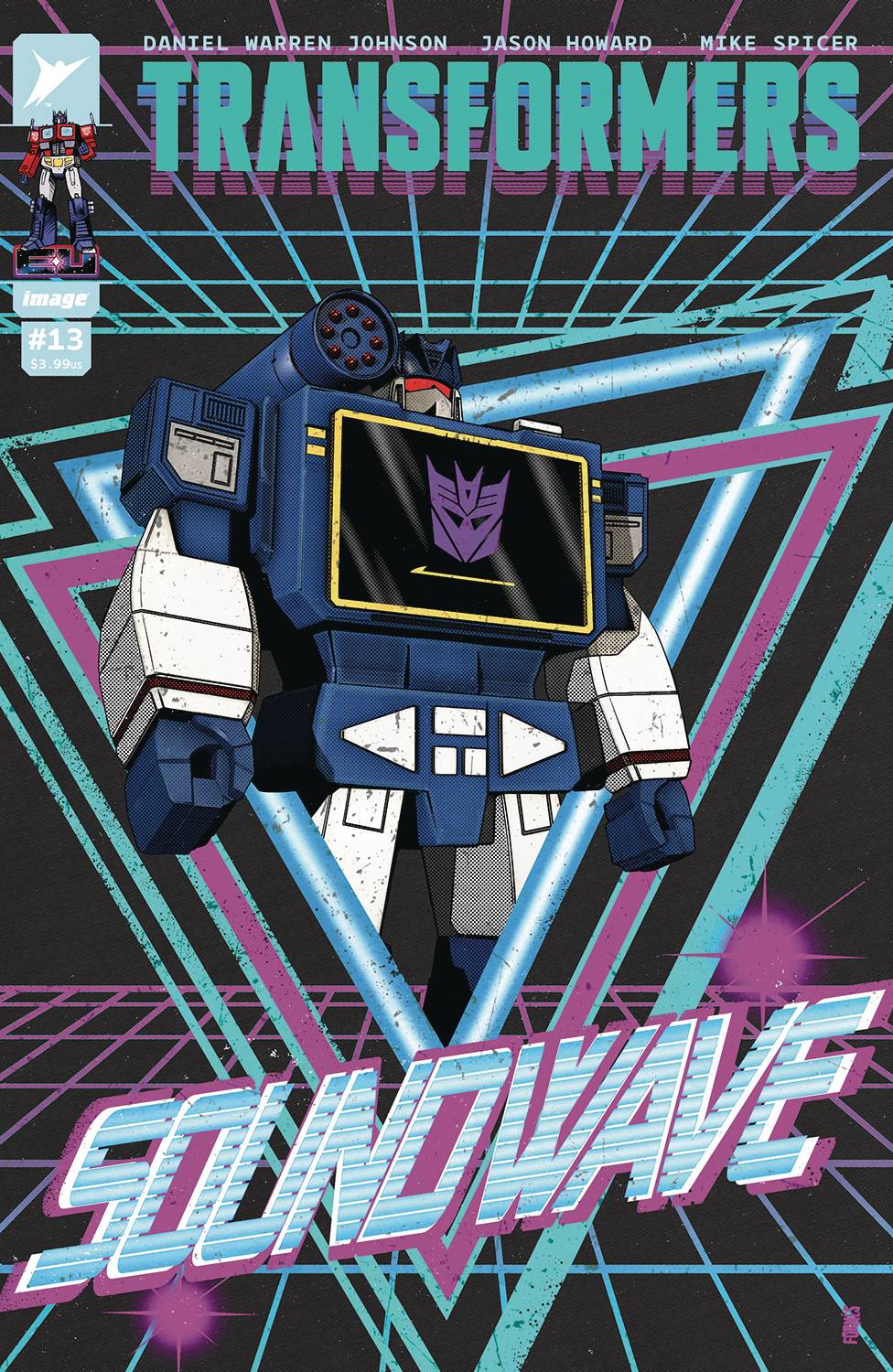 TRANSFORMERS #13 - 1:25 INCV FORNES SOUNDWAVE VAR VARIANT
