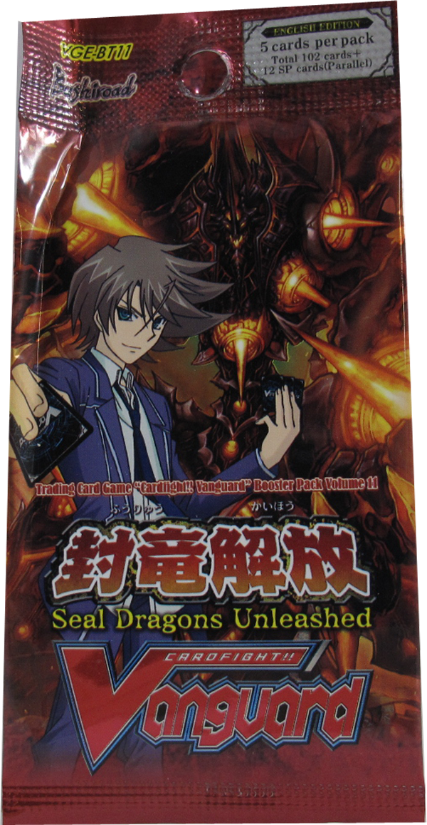 Cardfight Vanguard - Seal Dragons Unleashed Booster englisch