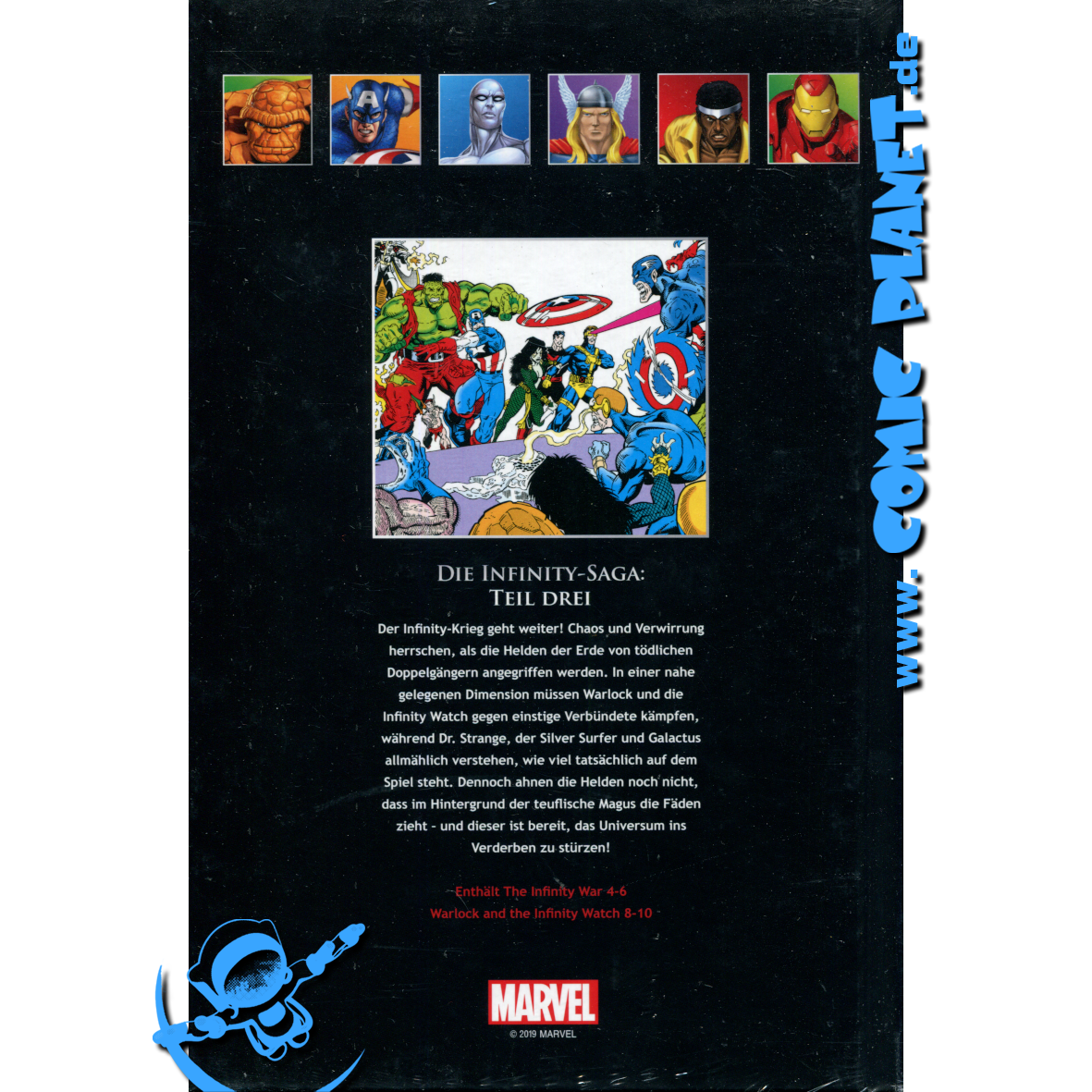 Die offizielle Marvel-Comic-Sammlung 152 (HC) - Die Infinity-Saga Teil drei