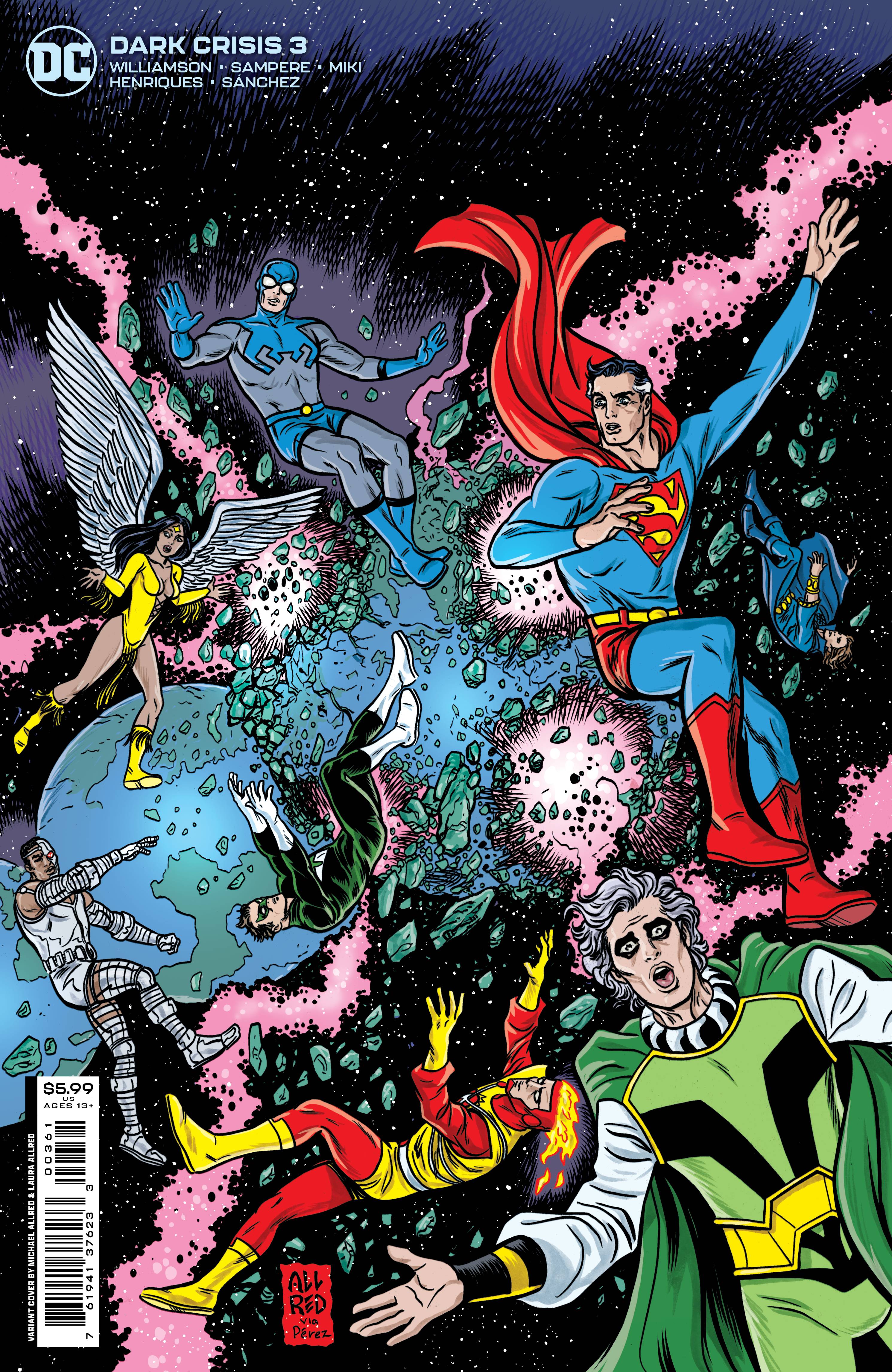 DARK CRISIS #3 (OF 7) CVR C ALLRED HOMAGE CARD STOCK VAR