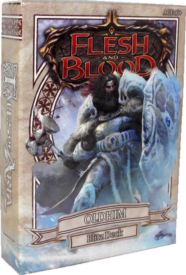 Flesh and Blood Tales of Aria Blitz Deck Oldhim englisch