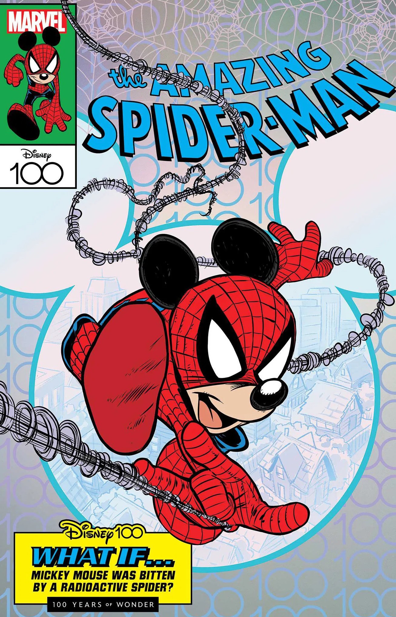 AMAZING SPIDER-MAN #35 - DISNEY 100 VARIANT COVER