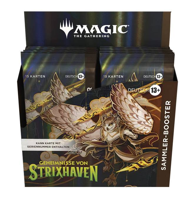 Magic Gehemnisse von Strixhaven Sammler Booster Display deutsch