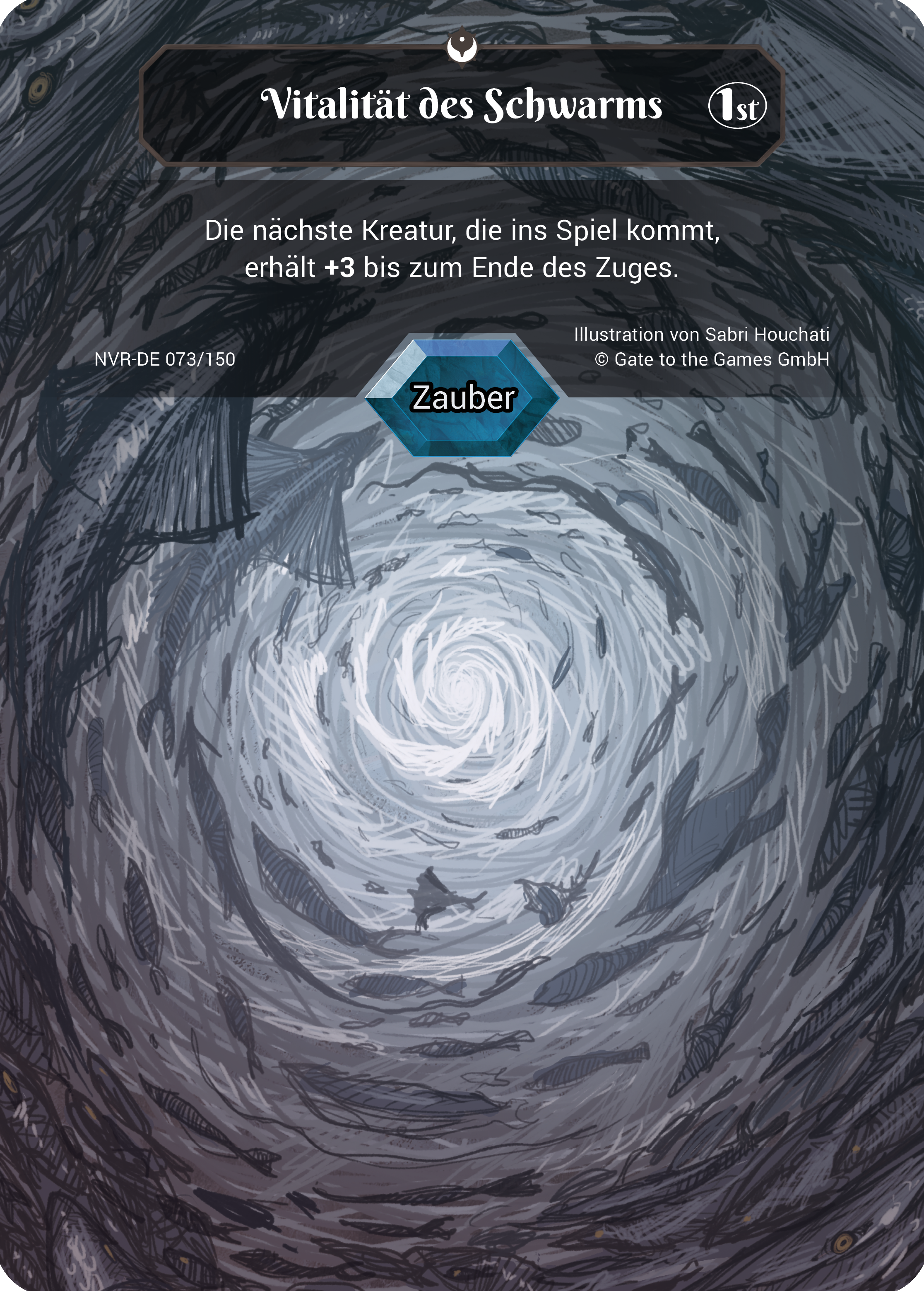 Vitalität des Schwarms 073/150 Common - Alpha 1. Edition DE