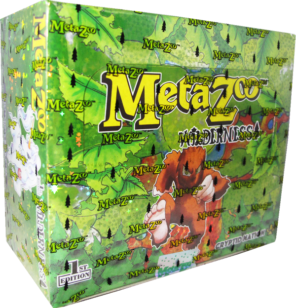 MetaZoo Card Game - Wilderness 1st Edition Printing Booster Display englisch