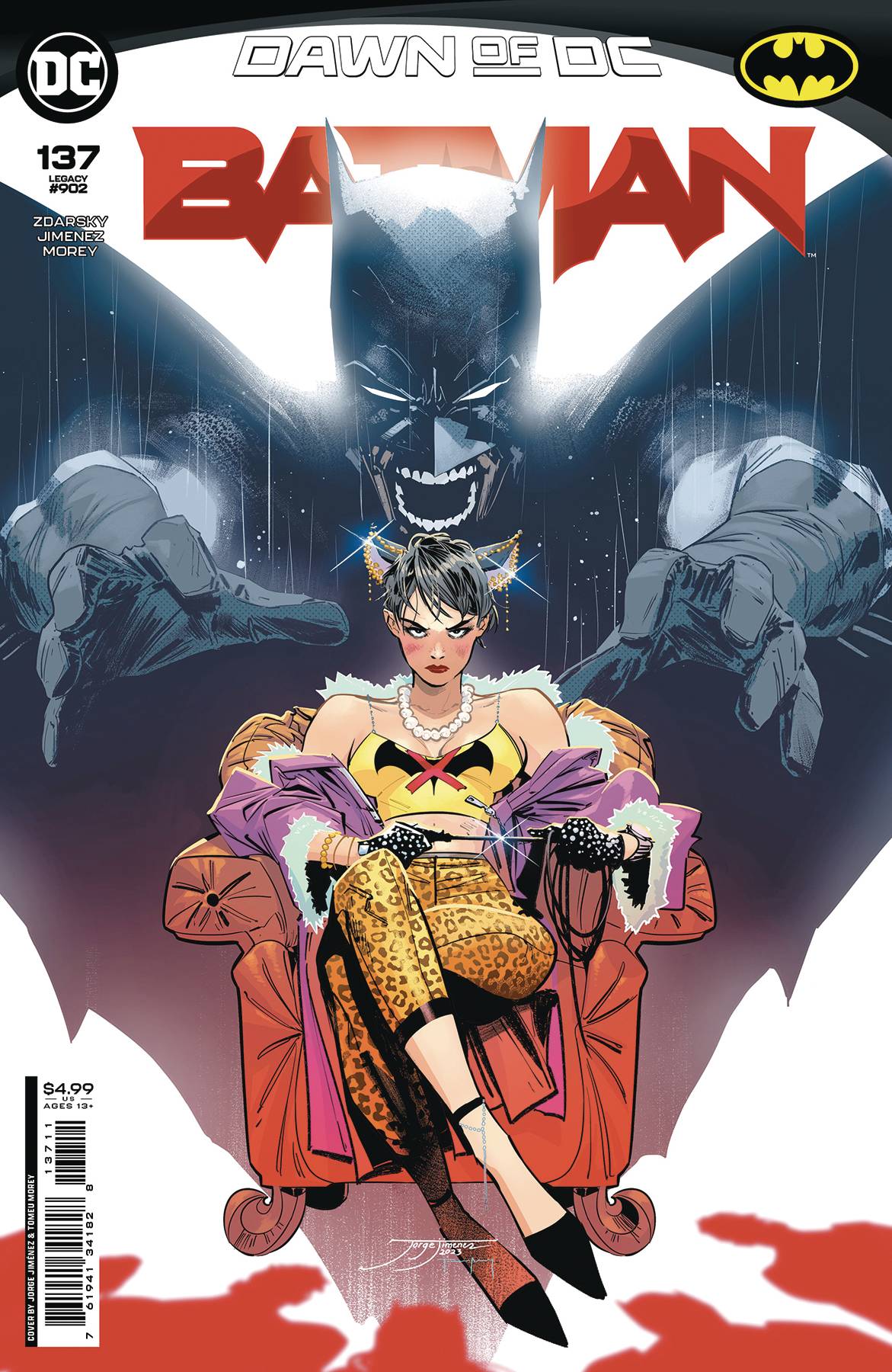 BATMAN #137 - CVR A JIMENEZ (GOTHAM WAR)