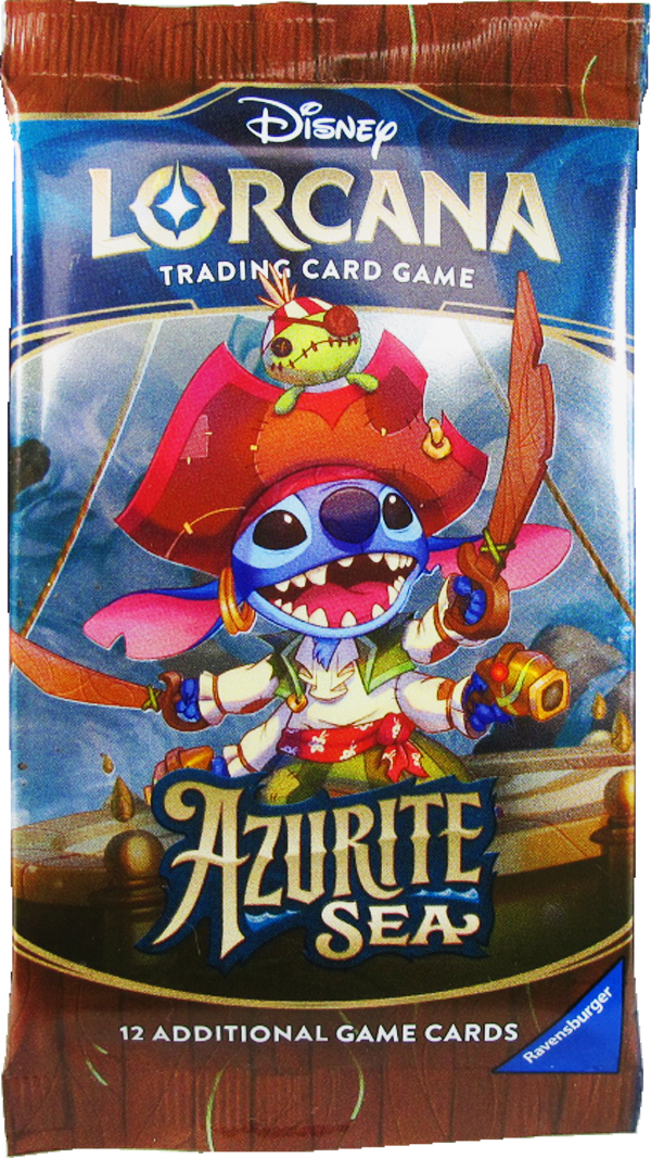 Disney Lorcana Azurite Sea Booster englisch