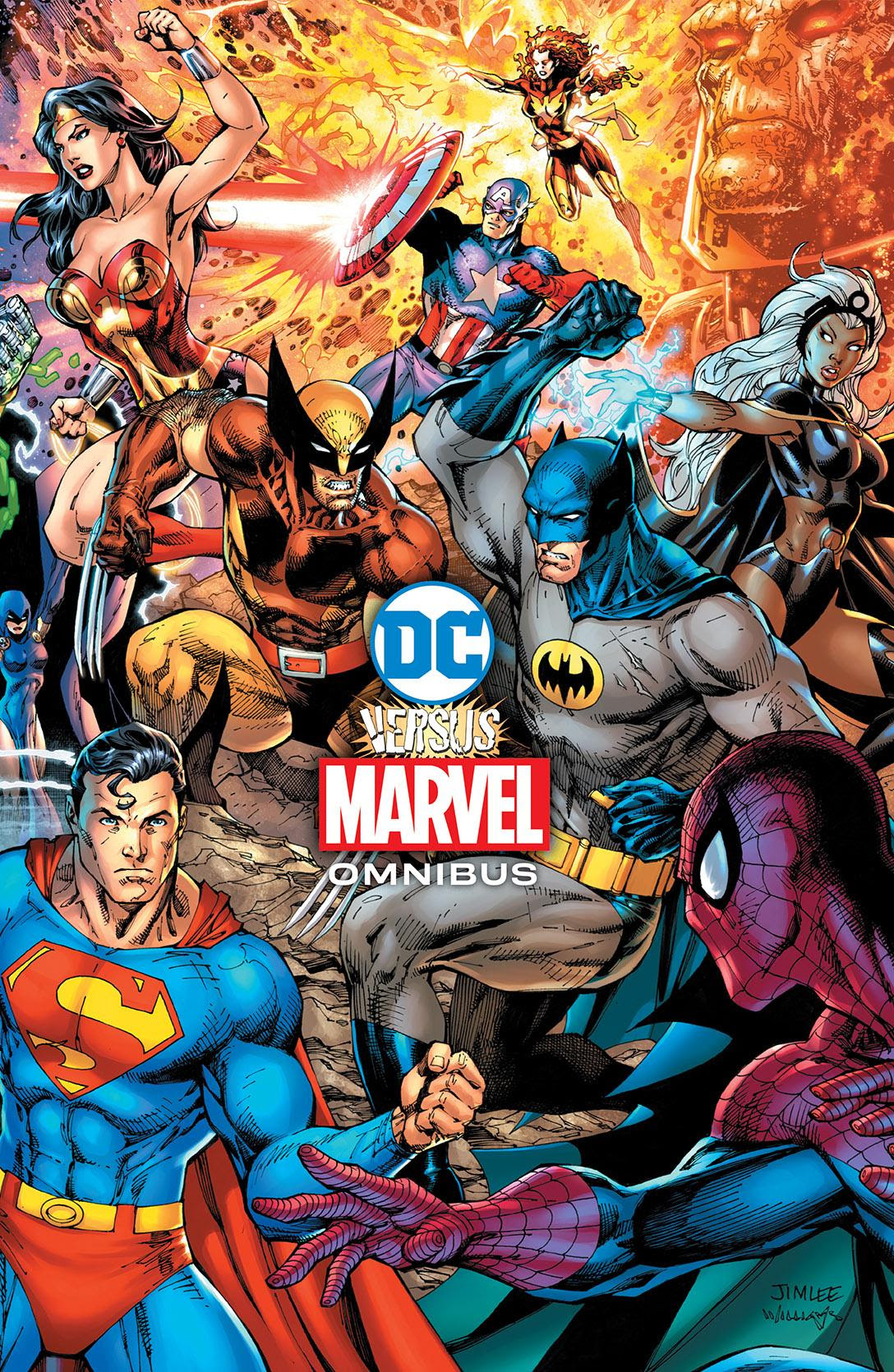 DC VERSUS MARVEL OMNIBUS HC DM JIM LEE VAR