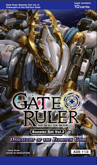 Gate Ruler Trading Card Game - Onslaught of the Eldritch Gods Booster englisch
