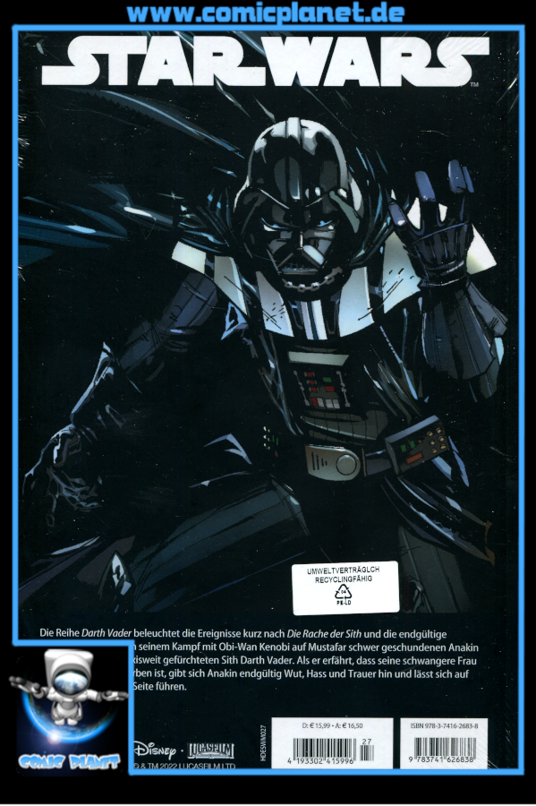 Star Wars Marvel Comics-Kollektion Band 27 (HC) - Darth Vader: Der Auserwählte