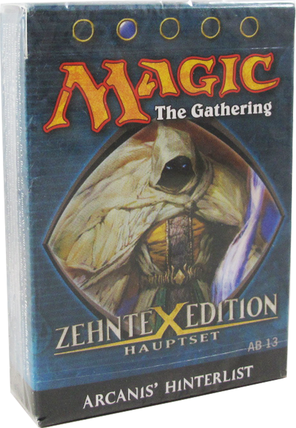 Magic Zehnte Edition Starter Deck - Arcani' Hinterlist deutsch