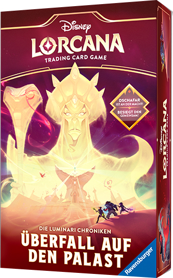 Disney Lorcana Domäne von Dschafar - Die Luminari Chroniken: Überfall auf den Palast deutsch