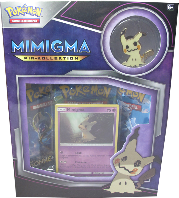 Pokemon Mimigma Pin-Kollektion