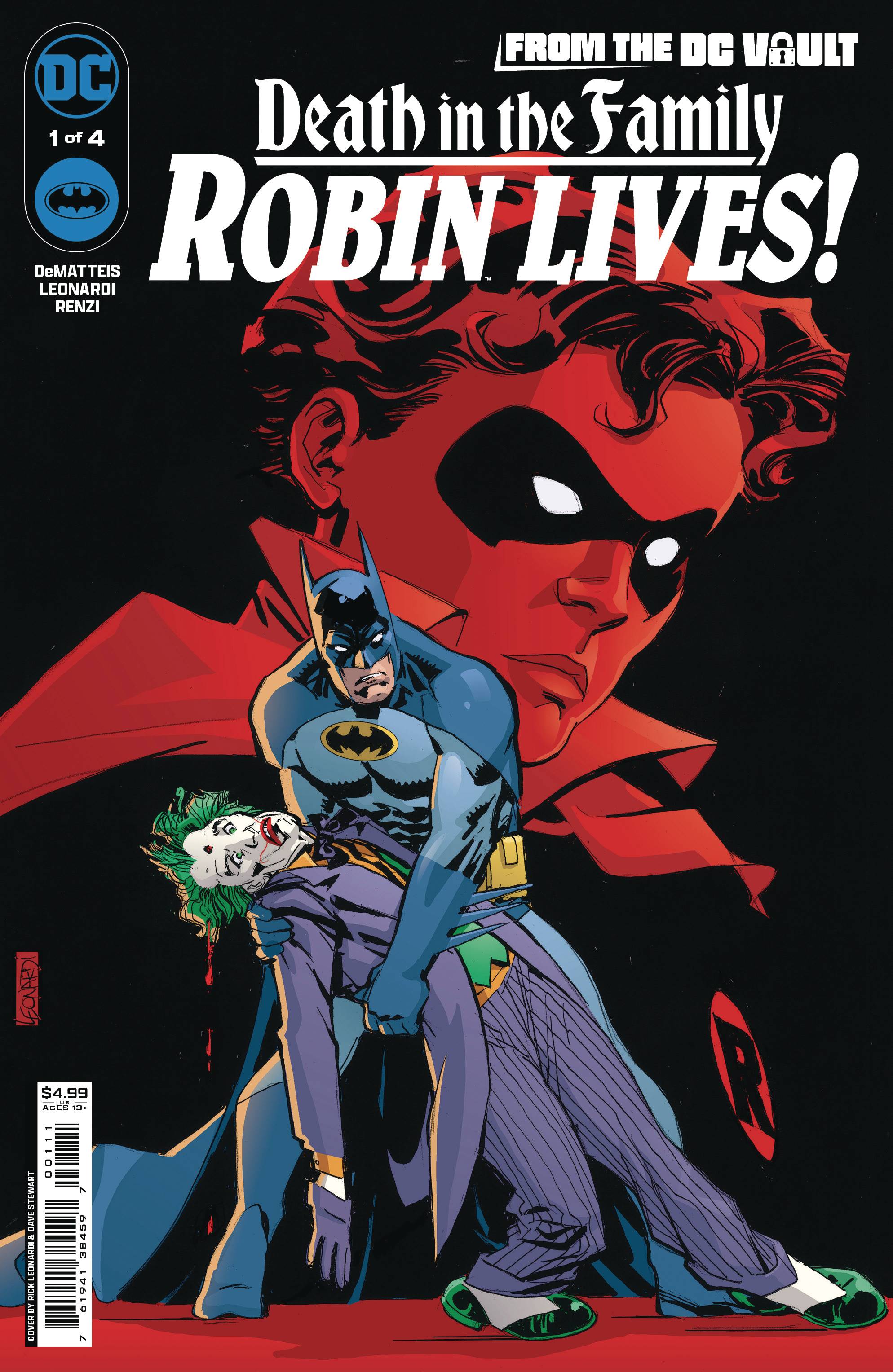 FROM DC VAULT DEATH IF THE FAMILY ROBIN LIVES #1 CVR A LEONARDI