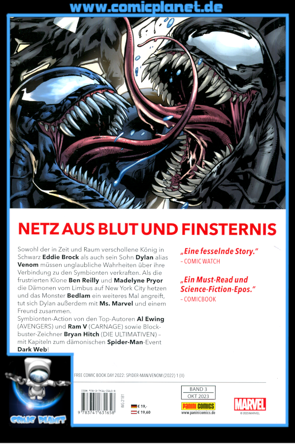 Venom: Erbe des Königs Band 03: Dark Web