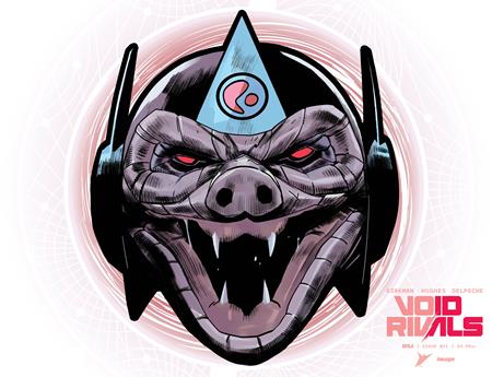 VOID RIVALS #31 CVR F ANDREA MILANA DIE CUT FOIL MASK VAR