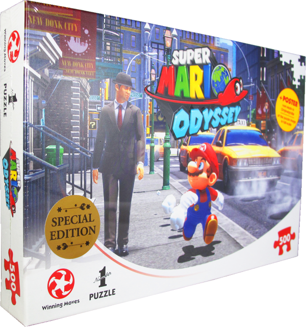 500-Teile Puzzle - Super Mario Odyssey: New Donk City (Special Edition)