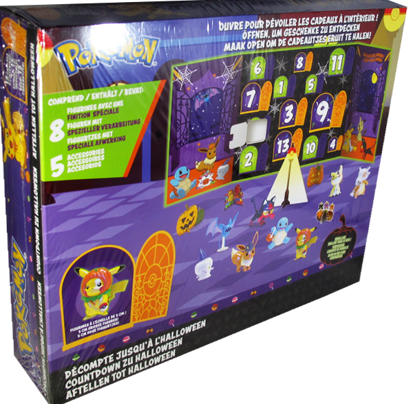 Pokemon Countdown zu Halloween Kalender 2021
