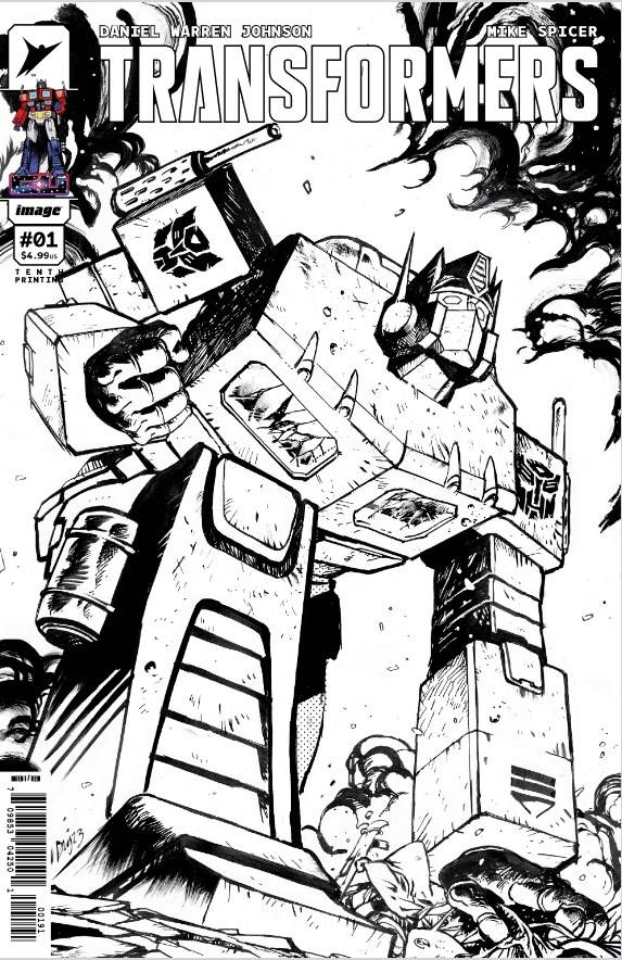 TRANSFORMERS #1 - 10TH PTG PX EXCLUSIVE VAR