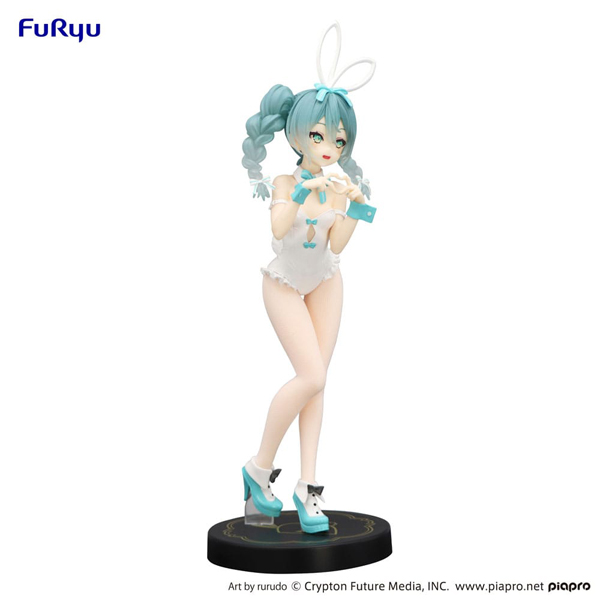 Figur - Hatsune Miku - BiCute Bunnies Figure - Rurudo (White Ver.)