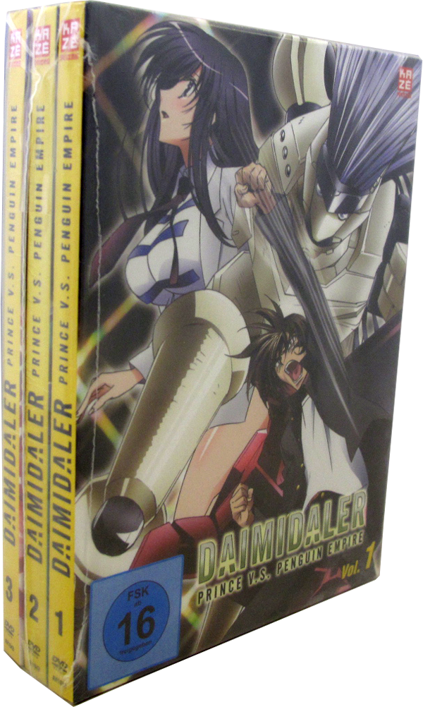 Daimidaler Prince v.s. Penguin Empire DVD Set 1 - 3