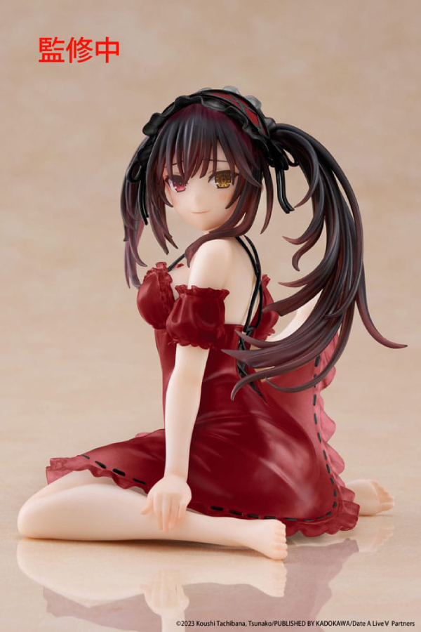 Figur - Date A Live V - Desktop Cute Figure - Kurumi Tokisaki (Nightwear Ver.) Renewal Edition