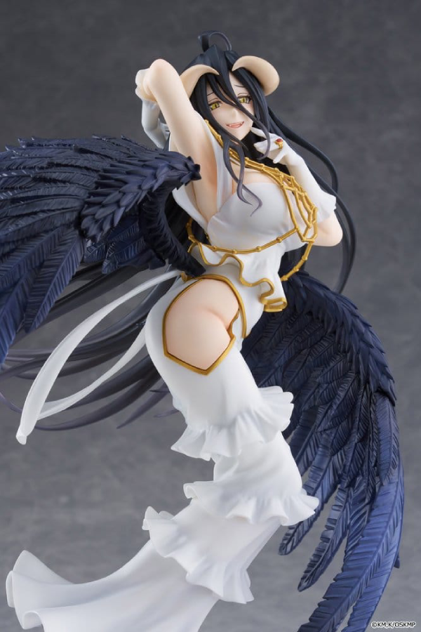 Figur - Overlord - T-Most Figure - Albedo (Pure White Devil Ver.)