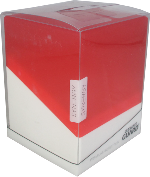 Ultimate Guard - Boulder Deck Case 100+ - SYNERGY - Red/White
