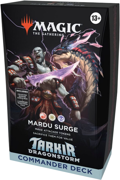 Magic Tarkir: Dragonstorm Mardu Surge Commander Deck englisch