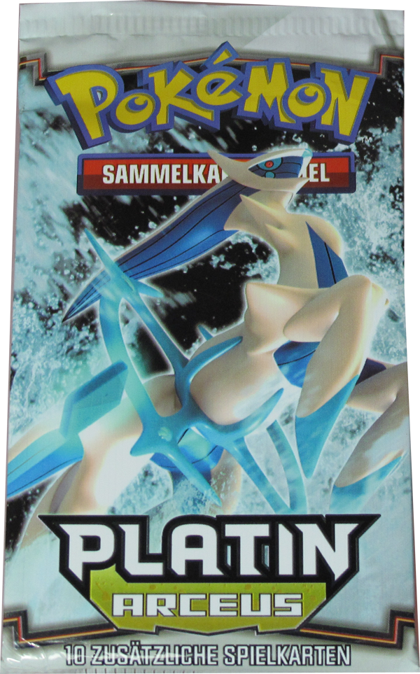 Pokemon Platin Arceus Booster