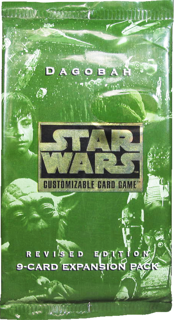 Star Wars CCG Dagobah Revised Edition Booster englisch
