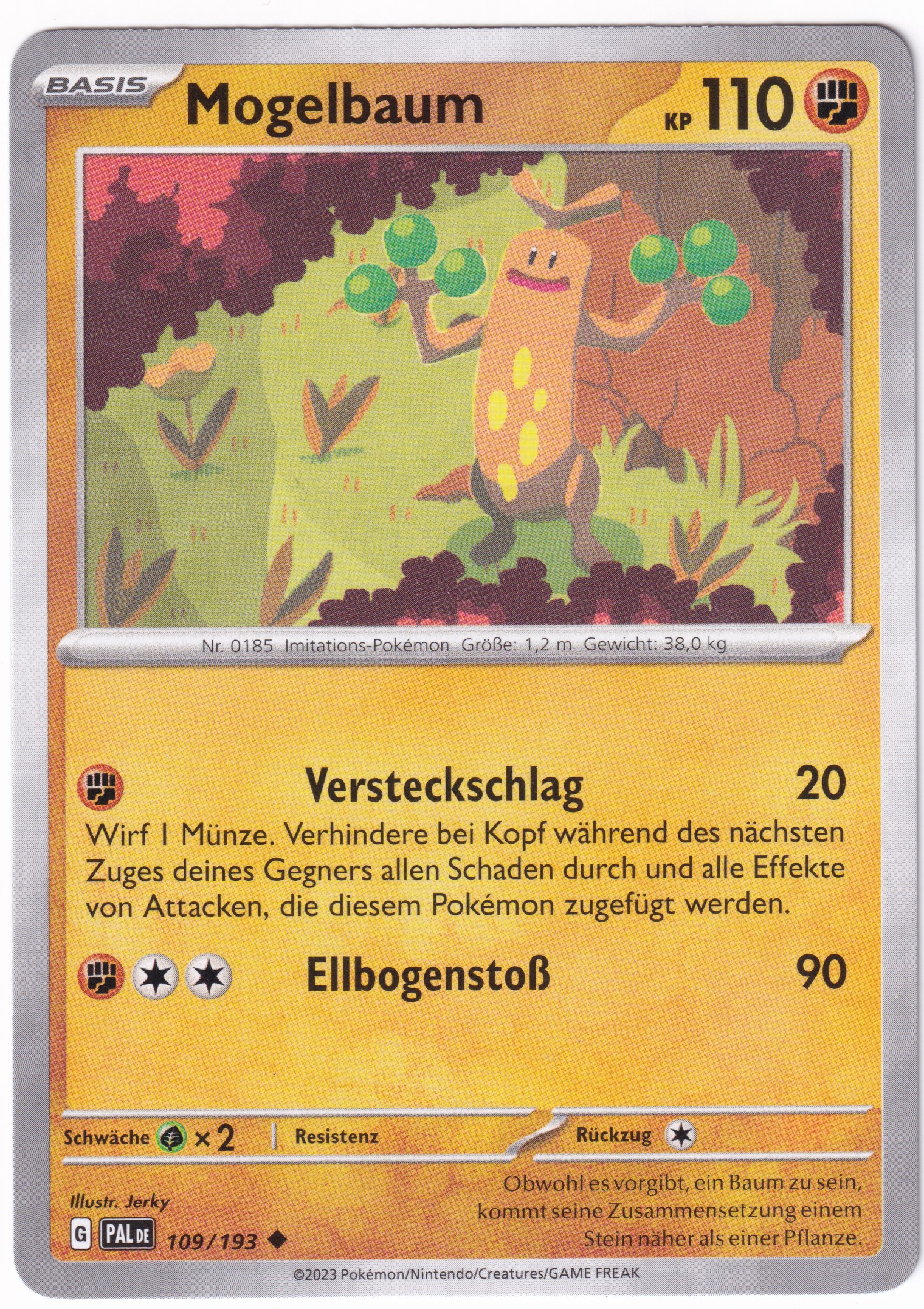 Mogelbaum 109/193 Uncommon - Entwicklungen in Paldea Deutsch