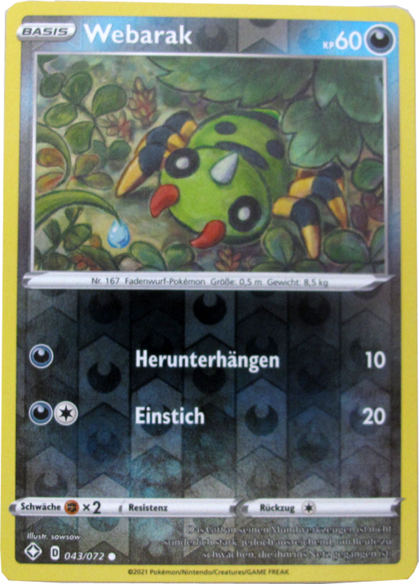 GLSS-043/072 Webarak Common Reverse Foil Deutsch