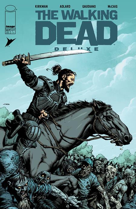 WALKING DEAD DELUXE #127 CVR A DAVID FINCH