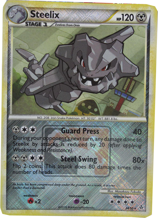 Pokemon Steelix Stage 1