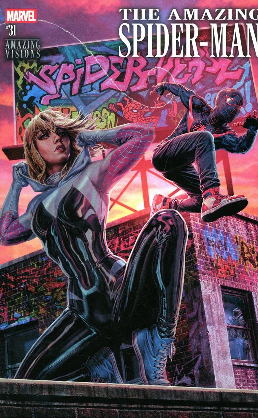 AMAZING SPIDER-MAN (2025) #31 LEE BERMEJO AMAZING VISIONS VARIANT