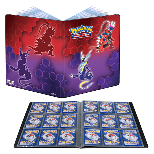 Ultra Pro Pokemon 9-Pocket Portfolio - Koraidon & Miraidon (Stock #16184)