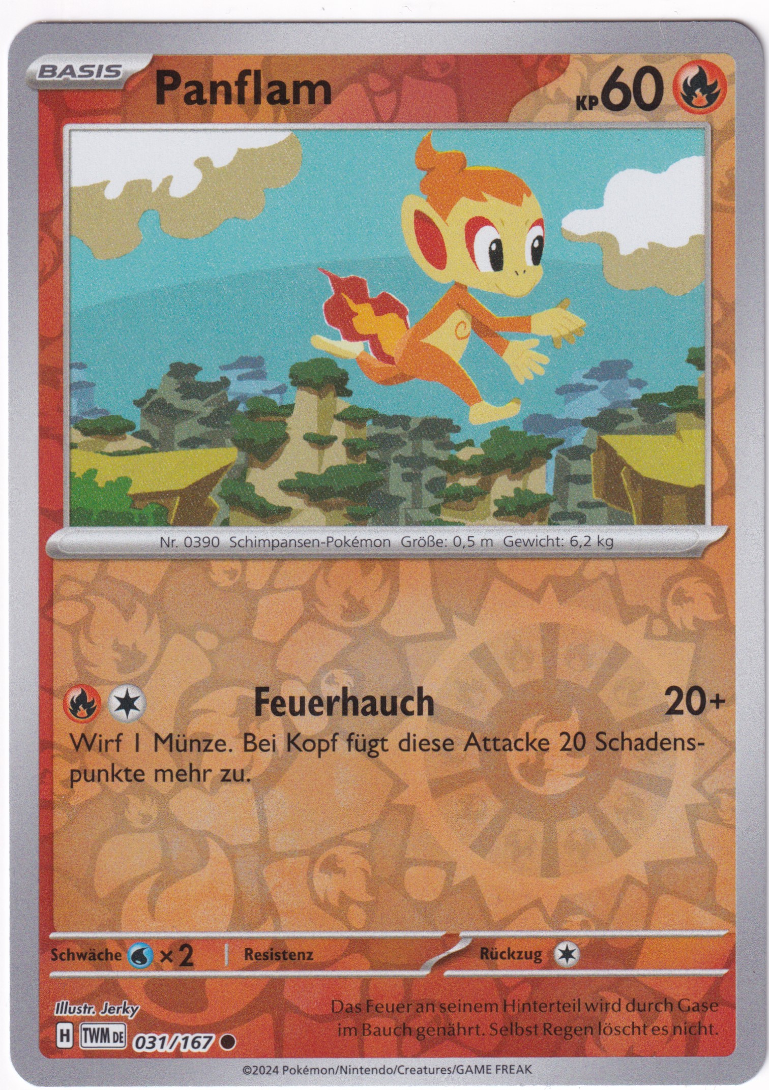 Panflam 031/167 Common Reverse Holo - Karmesin & Purpur - Maskerade im Zwielicht Deutsch