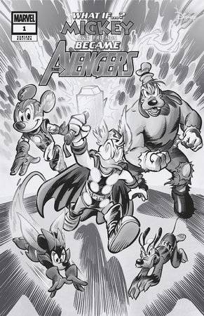 WHAT IF MICKEY & FRIENDS BECAME AVENGERS #1 - 1:100 INCV VARIANT