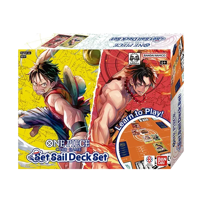 One Piece CG  Set Sail Deck SD01 englisch