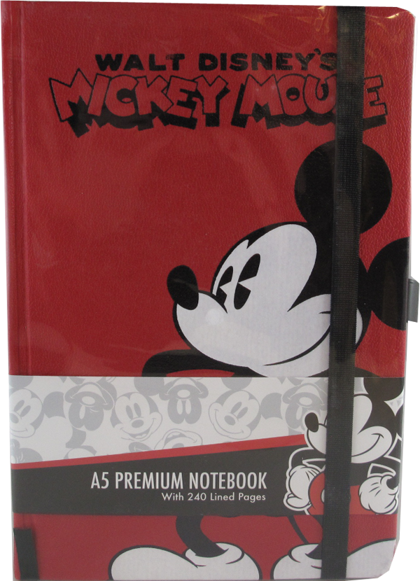 Notizbuch von Walt Disney`s Mickey Mouse