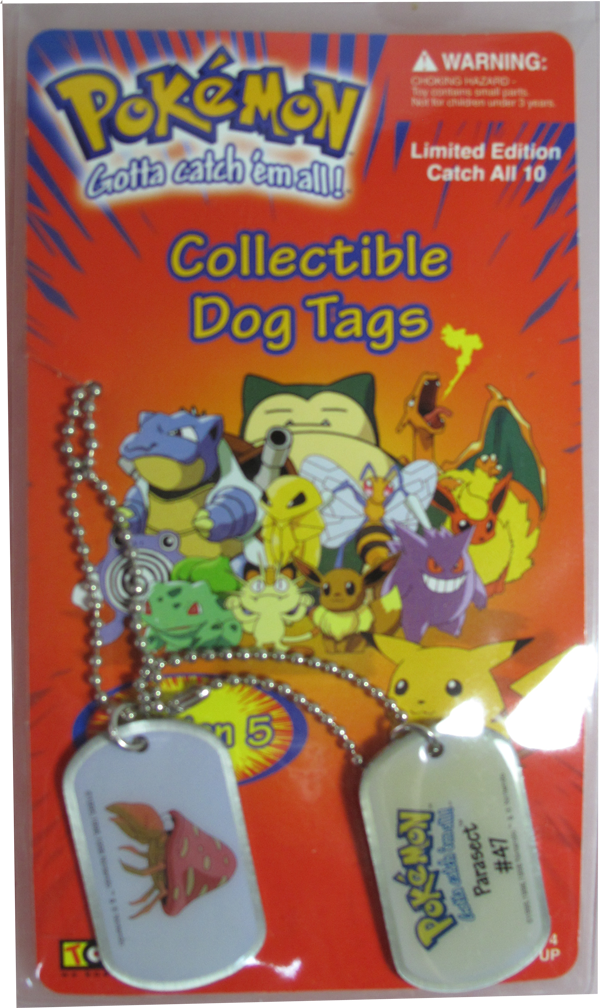 Pokemon Dog Tag Parasect #47