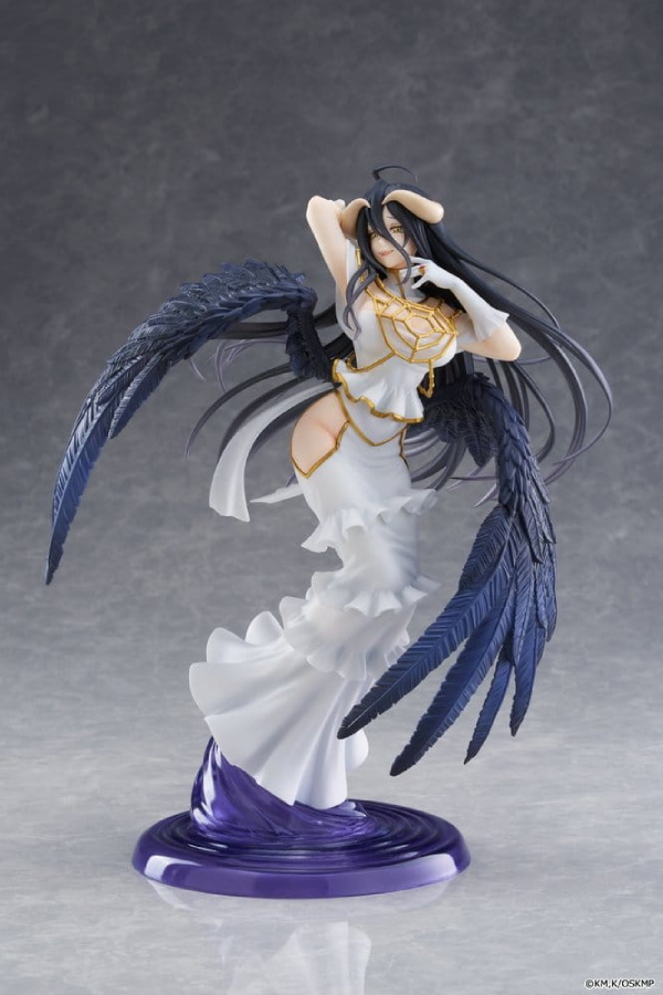 Figur - Overlord - T-Most Figure - Albedo (Pure White Devil Ver.)