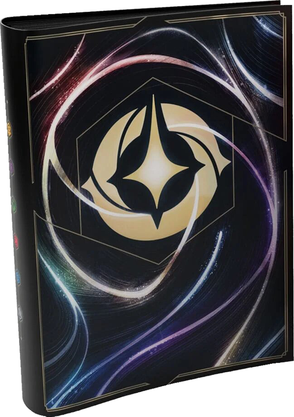 Disney Lorcana Himmels-Leuchten Lorebook Card Portfolio "Cardback"